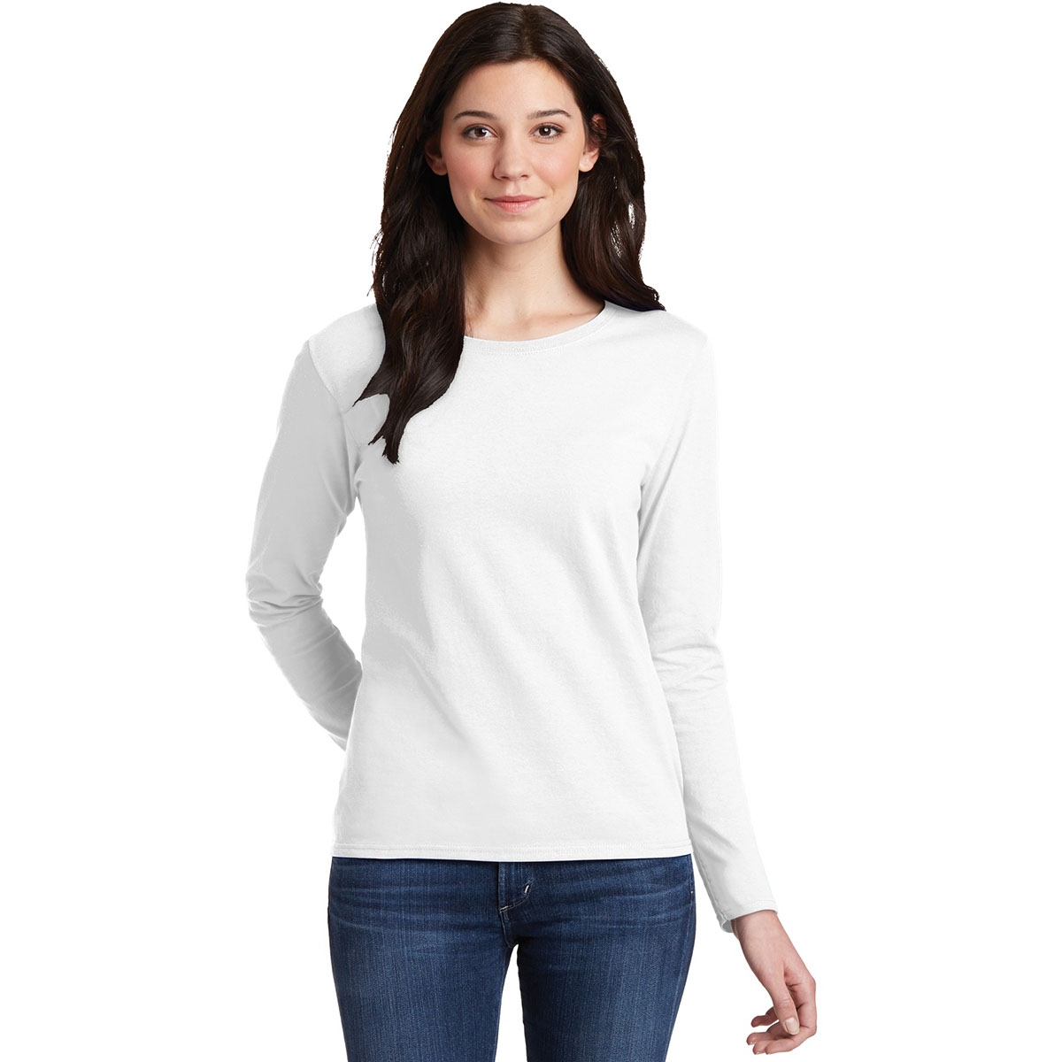Gildan 5400L Ladies Heavy Cotton Long Sleeve T-Shirt