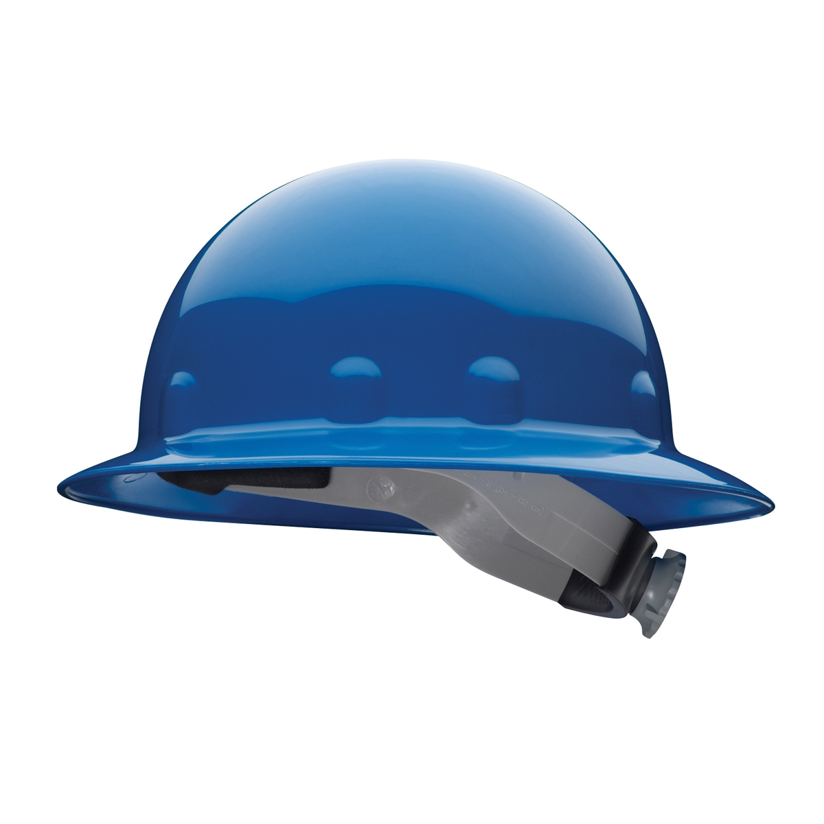 Fibre Metal E1RW Full Brim Hard Hat Ratchet Suspension Blue