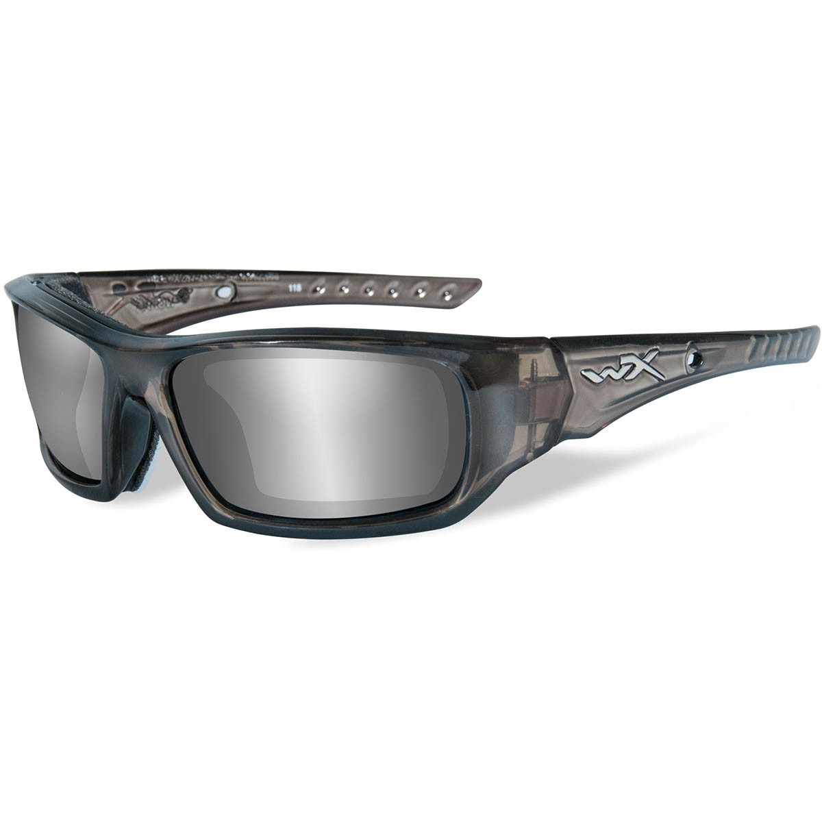 Wiley X CCARR06 WX Arrow Safety Glasses Liquid Grey Frame Grey