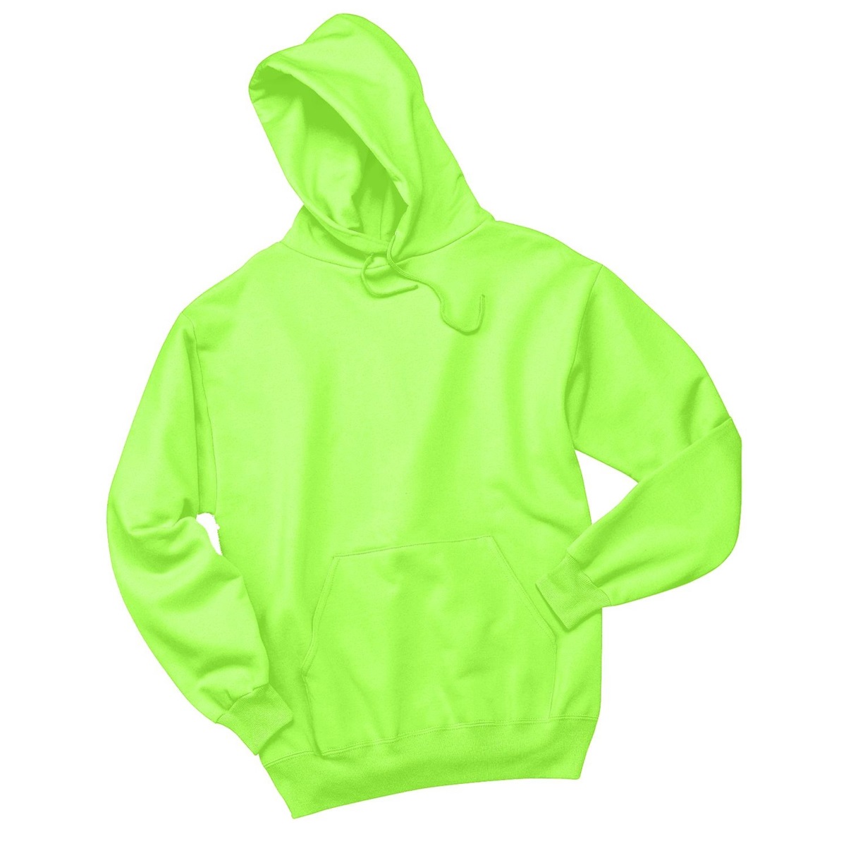 bleached green sweatshirt