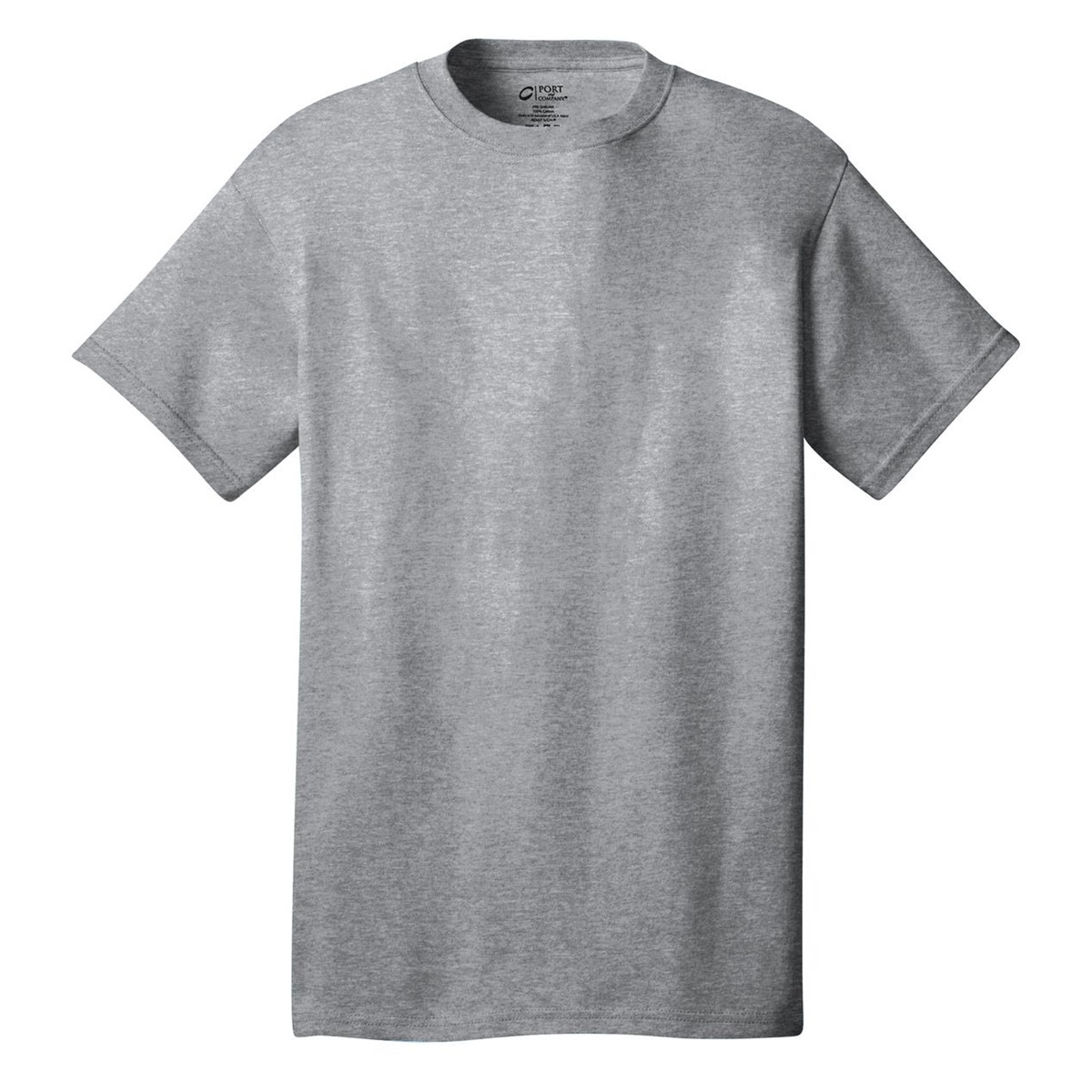 Port & Company PC54 5.4oz 100 Cotton TShirt Athletic Heather