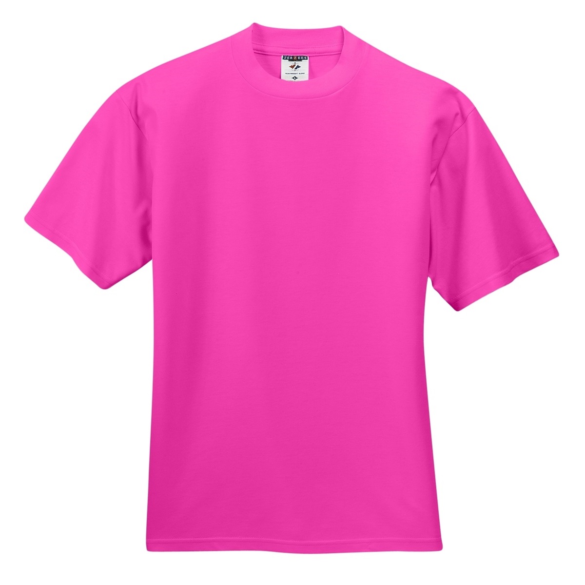 Jerzees 29M Heavyweight Blend 50/50 Cotton/Poly T-Shirt - Cyber Pink