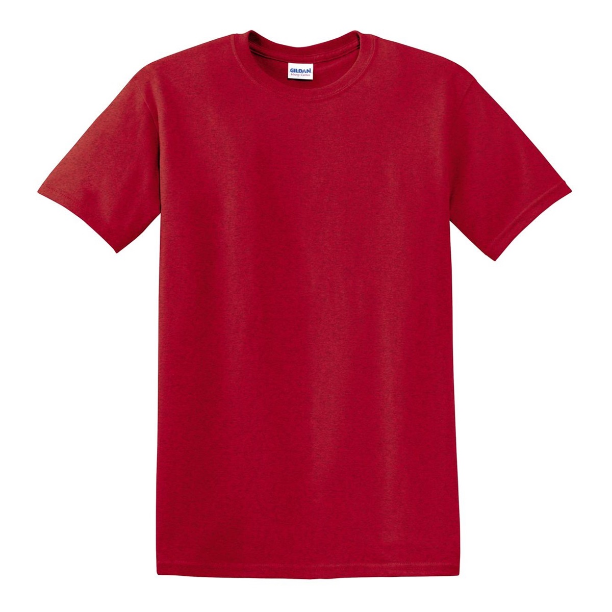 Gildan 5000 Heavy Cotton T Shirt Antique Cherry Red
