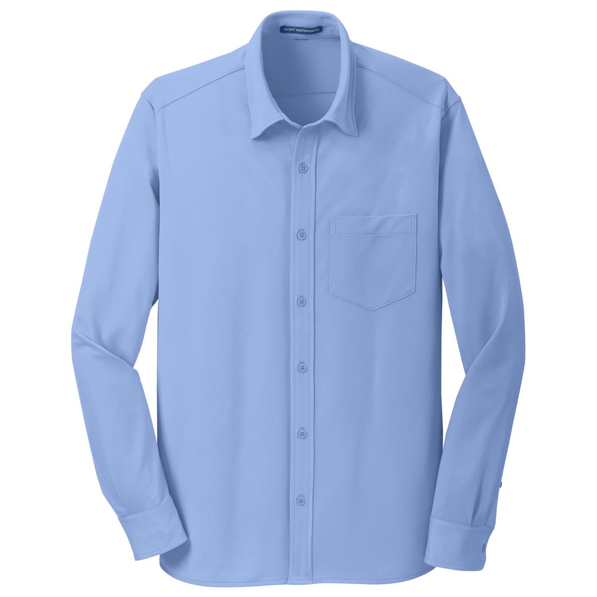 Port Authority K570 Dimension Knit Dress Shirt - Dress Shirt Blue