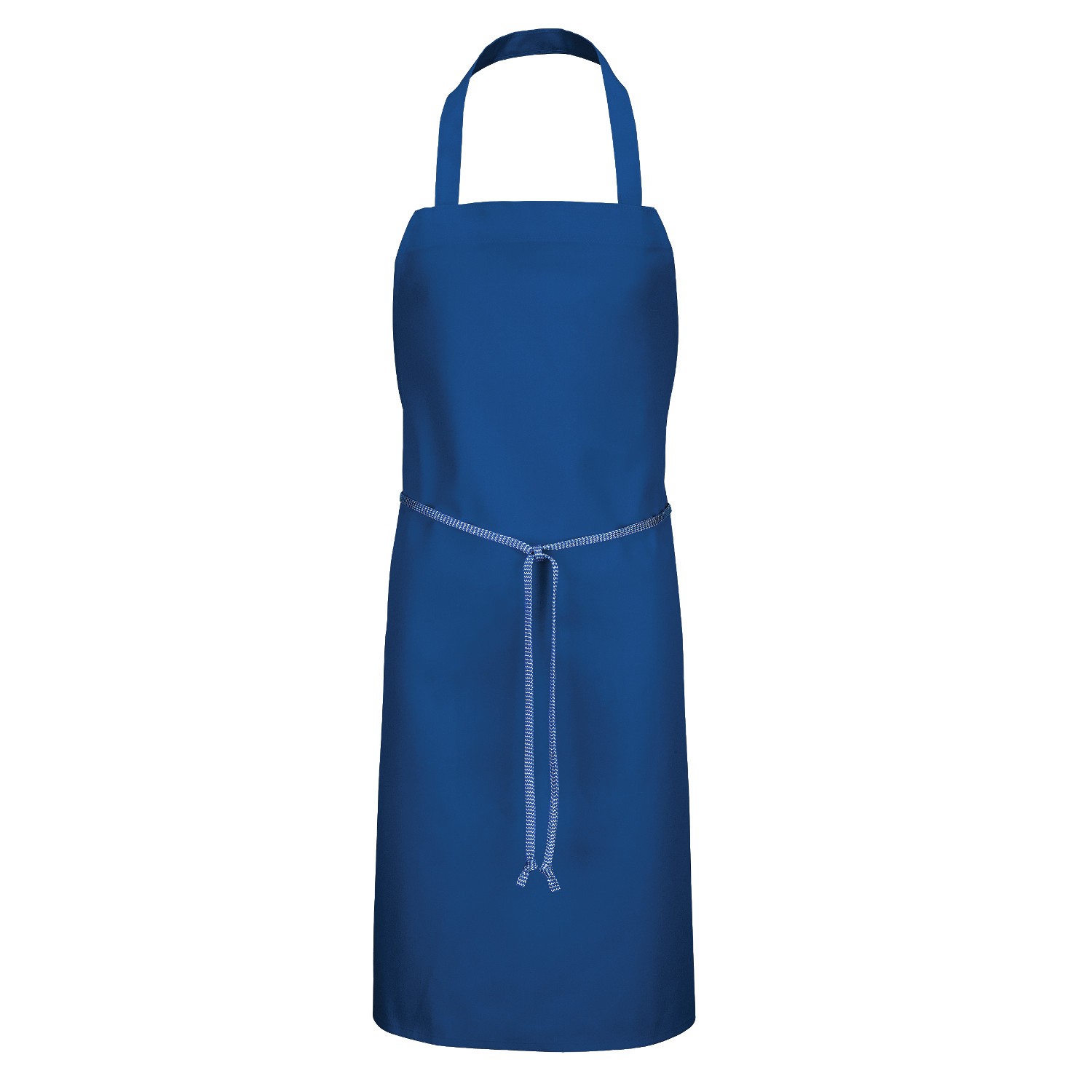 Chef Designs 1430 Standard Bib Apron - Royal Blue | FullSource.com