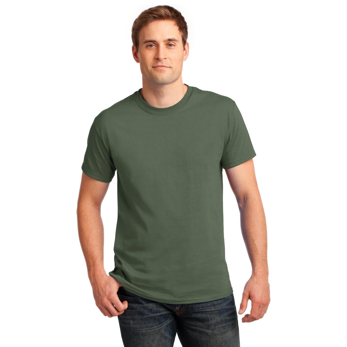 Gildan 2000 Ultra Cotton TShirt Military Green
