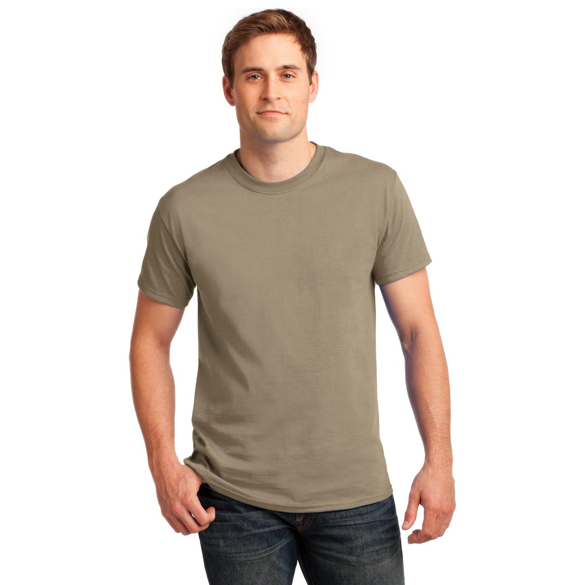 Gildan 2000 Ultra Cotton T-Shirt - Tan | FullSource.com