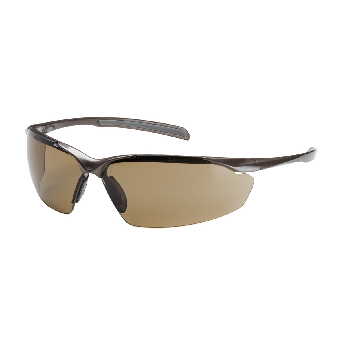 Bouton Commander Safety Glasses Bronze Frame Brown AntiFog Lens