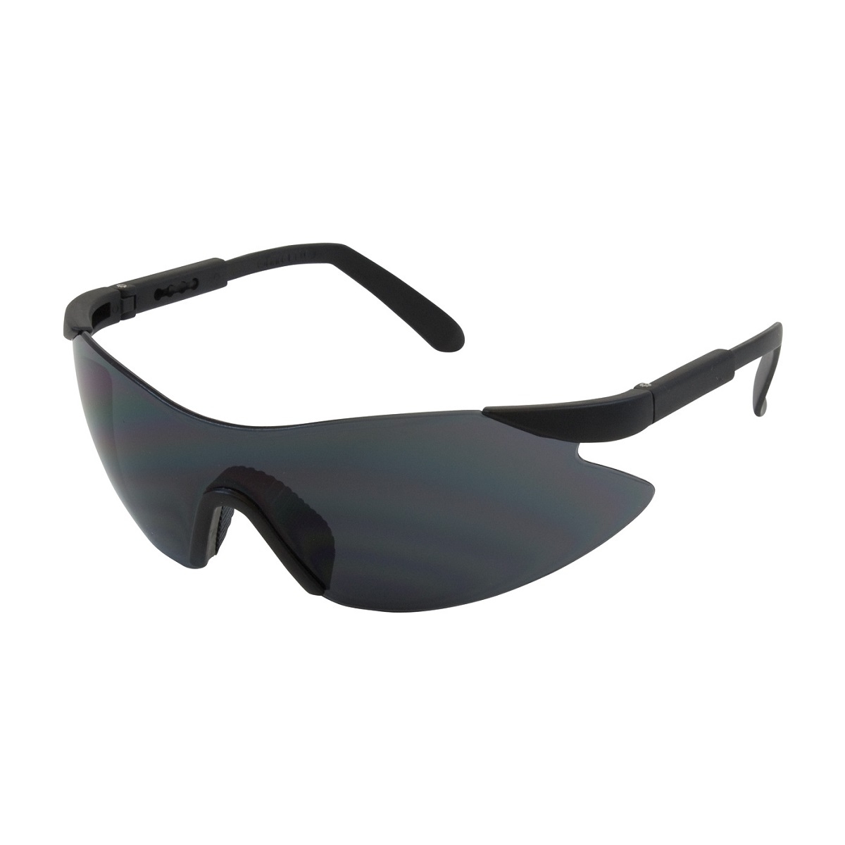 Bouton 250-92-0001 Wilco Safety Glasses - Black Temples - Gray Lens ...