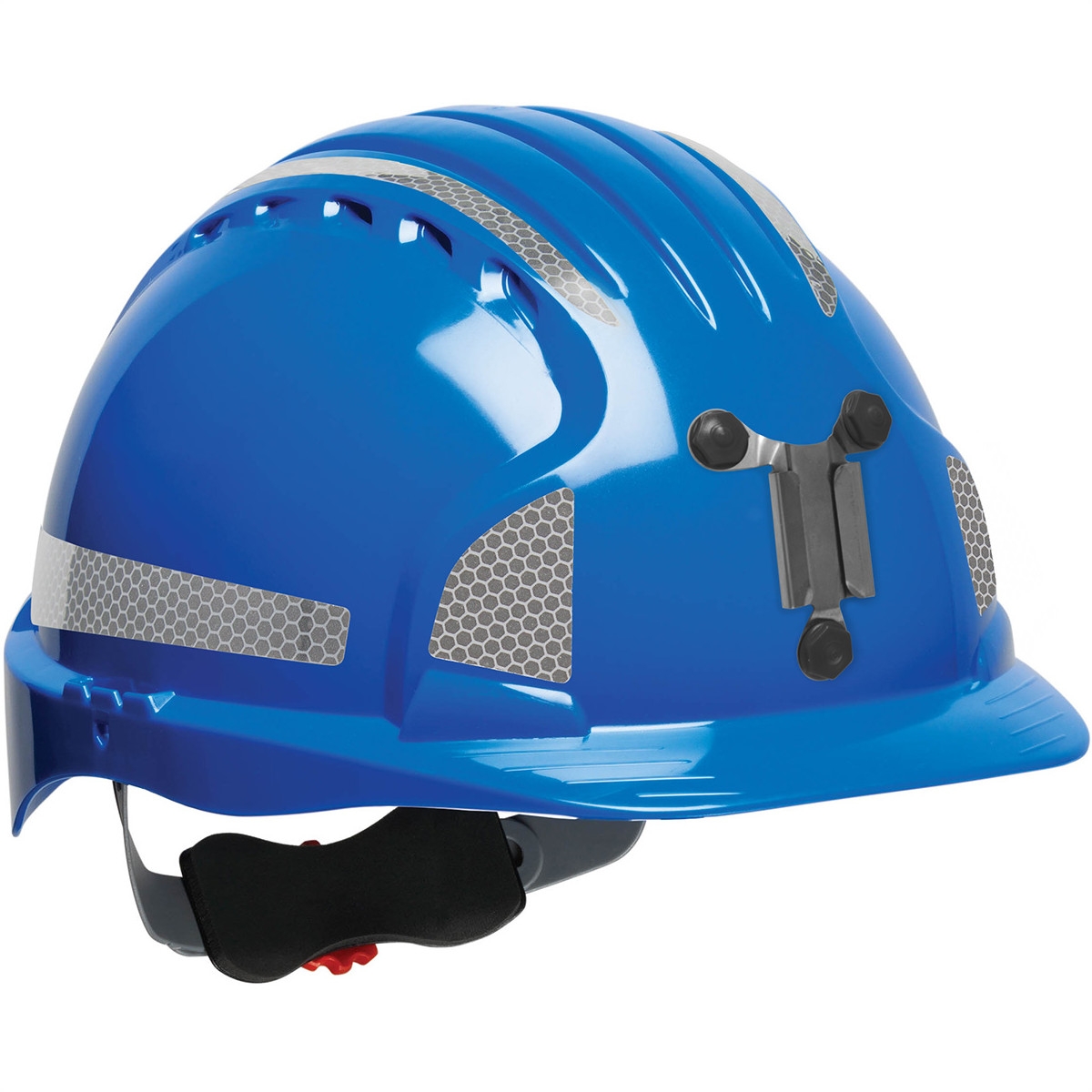 JSP Evolution 6151MCR2 Deluxe Reflective Mining Hard Hat Wheel