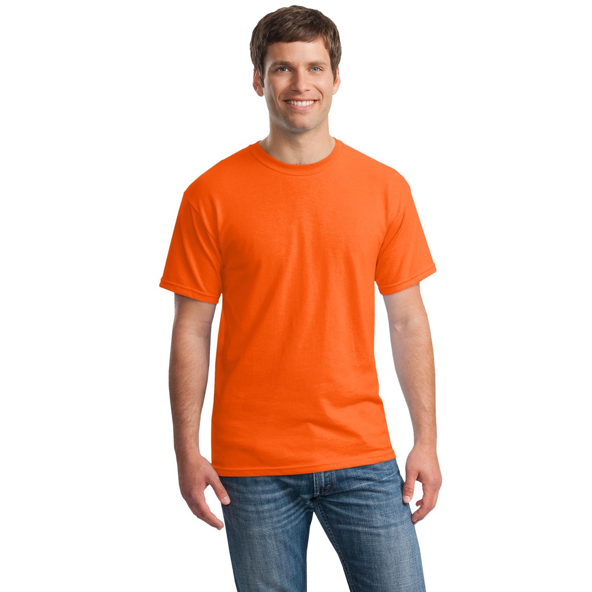 Gildan 5000 Heavy Cotton T-Shirt - S. Orange | FullSource.com