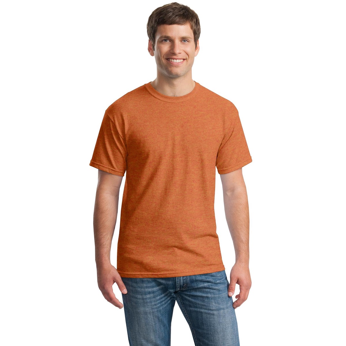 Download Gildan 5000 Heavy Cotton T-Shirt - Sunset | FullSource.com