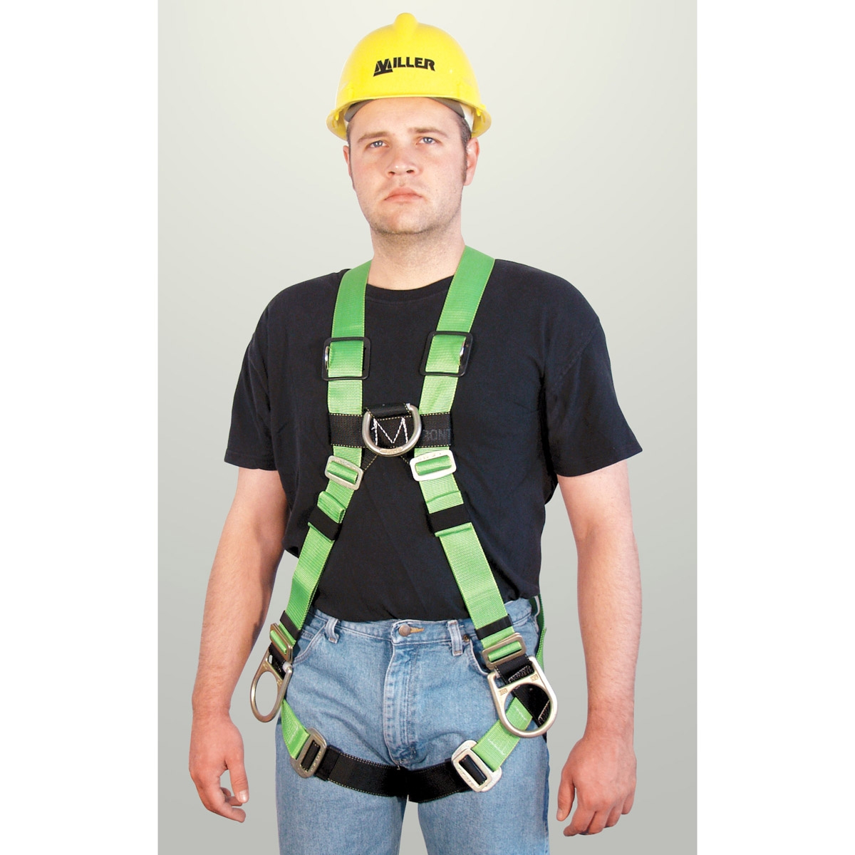 Miller HP (High Performance) NonStretch Harness Front DRing Style