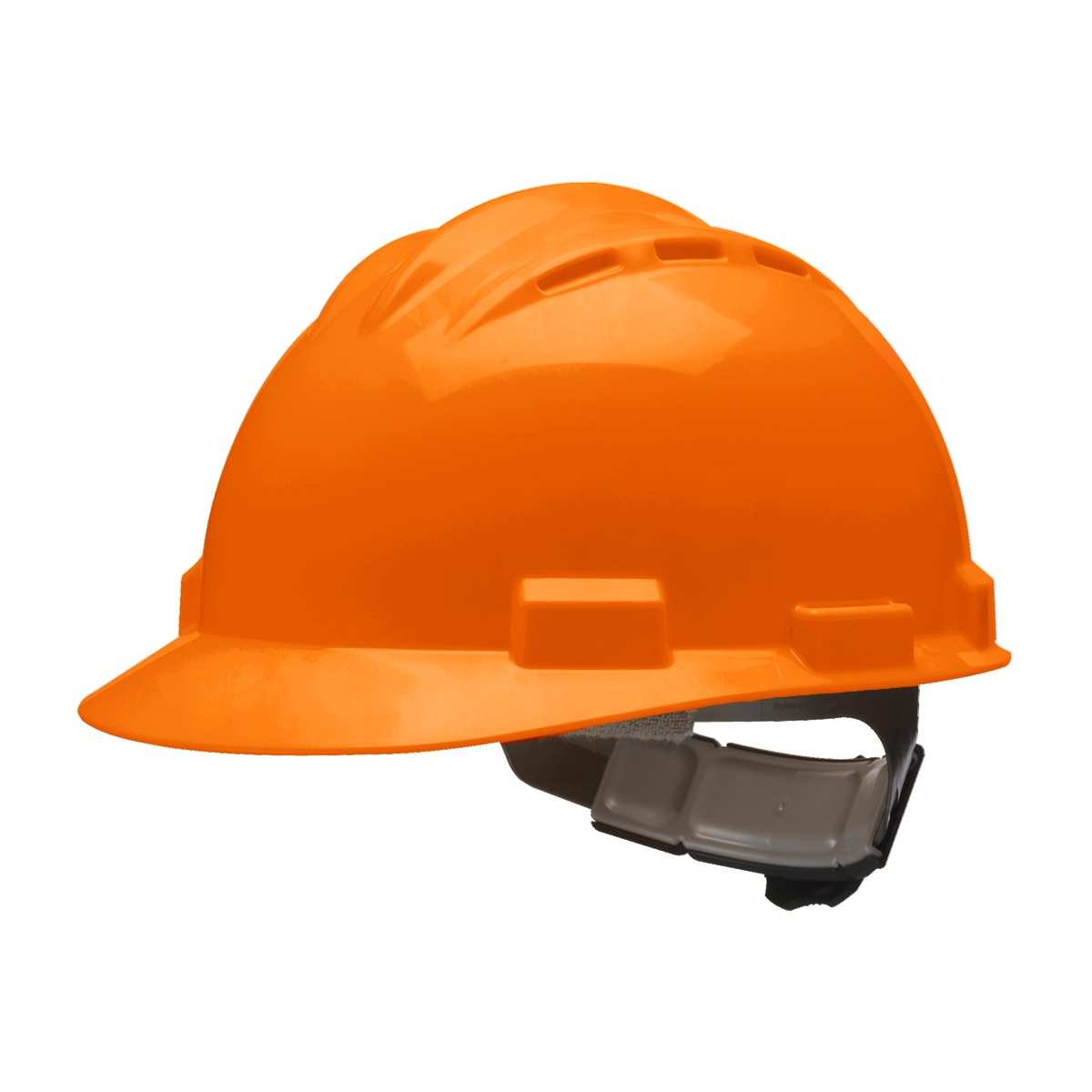 Bullard S62ORR Standard Vented Hard Hat Ratchet Suspension Orange