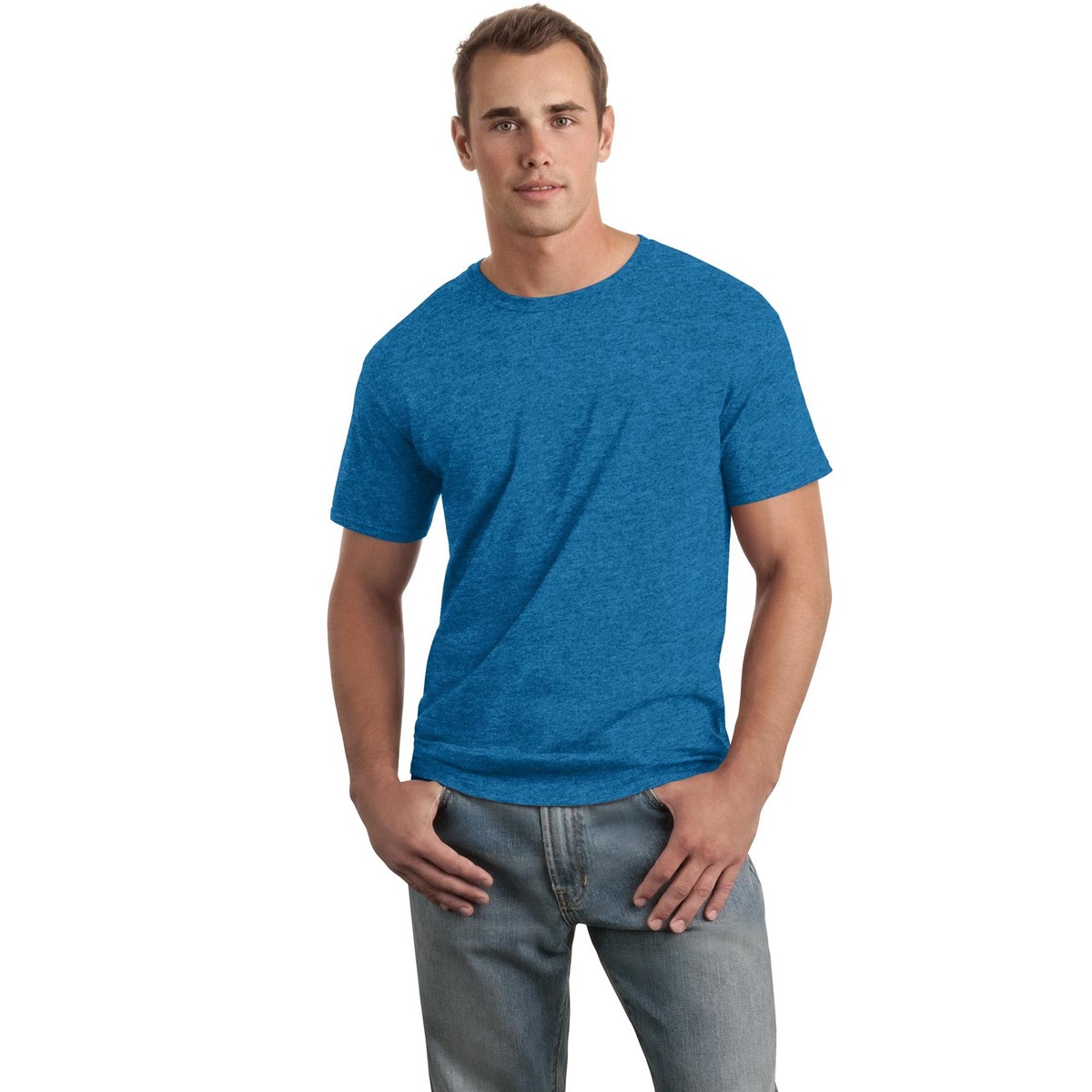 Gildan 64000 Softstyle T-Shirt - Antique Sapphire | FullSource.com