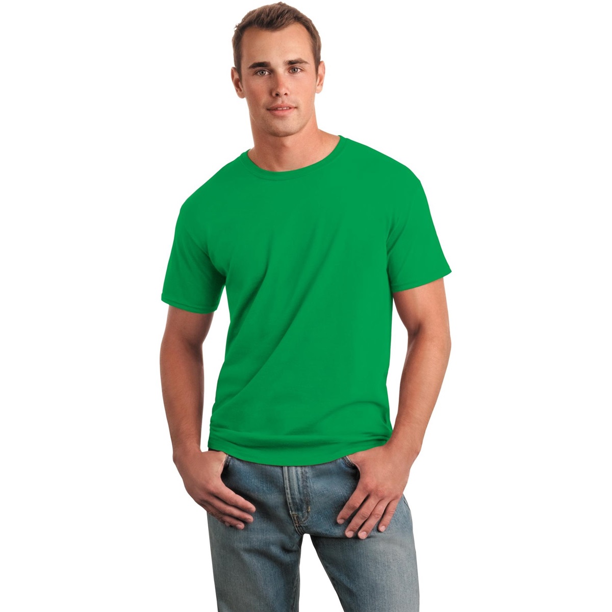 Gildan 64000 Softstyle T-Shirt - Irish Green | FullSource.com