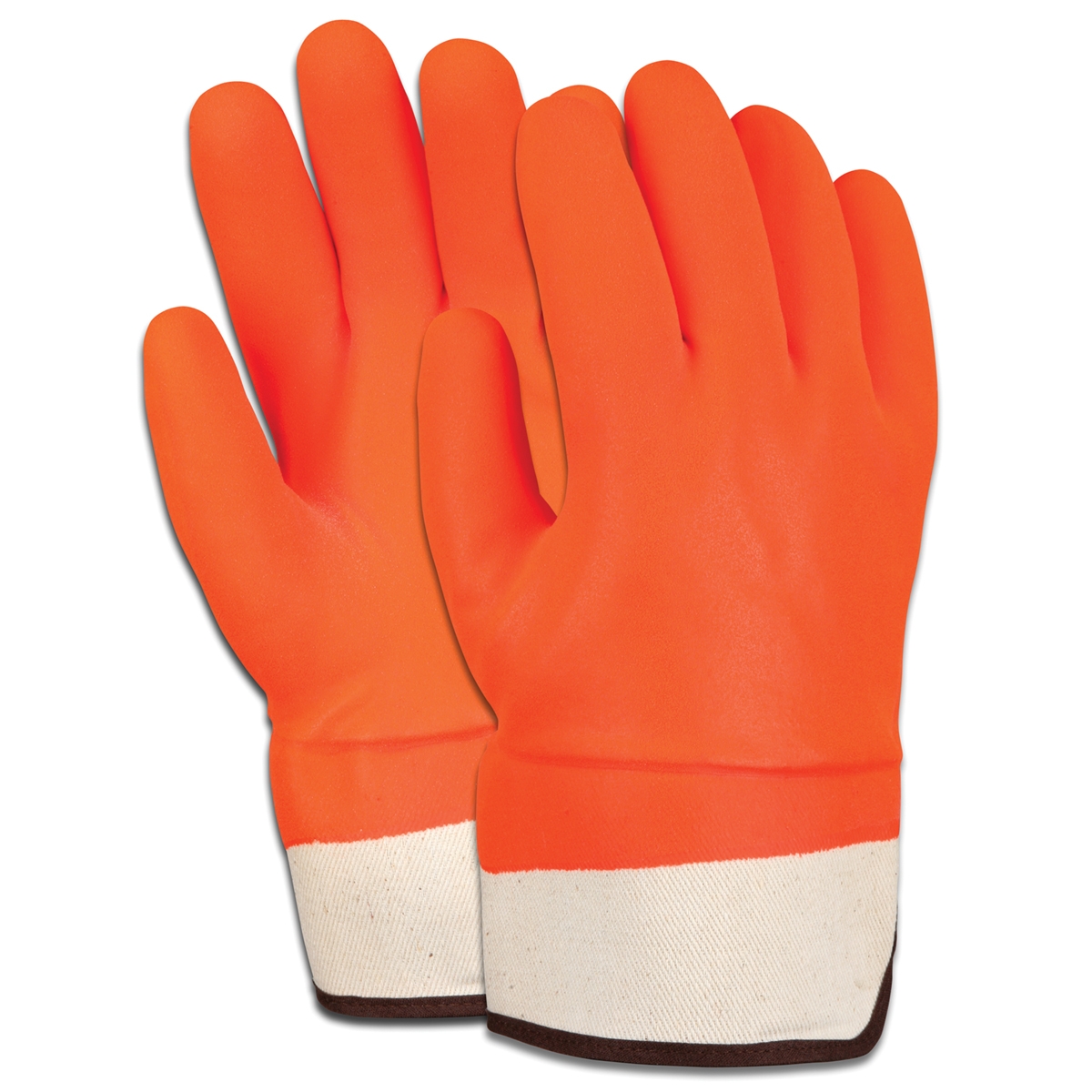 Memphis 6521SCO Industry Standard PVC Coated Gloves Foam Lined