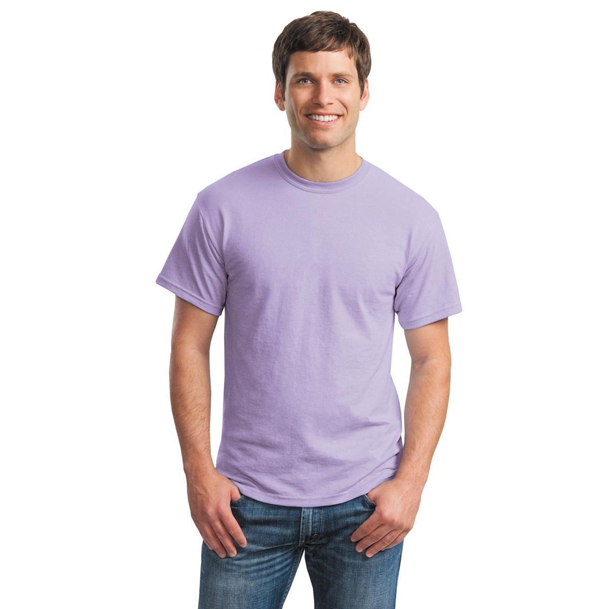 Gildan 8000 DryBlend T-Shirt - Orchid | FullSource.com