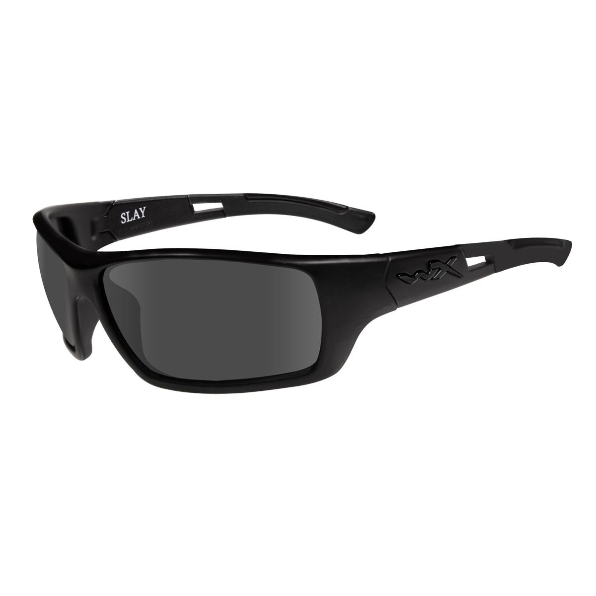 Wiley X Slay Sunglasses - Matte Black Frame - Grey Lens | FullSource.com