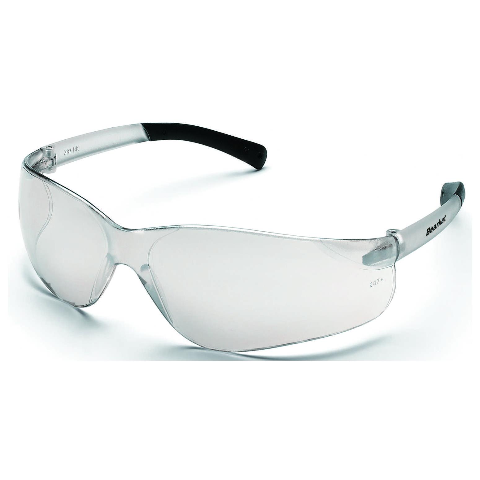 Crews BK219 BearKat Small Safety Glasses Clear Temples Indoor