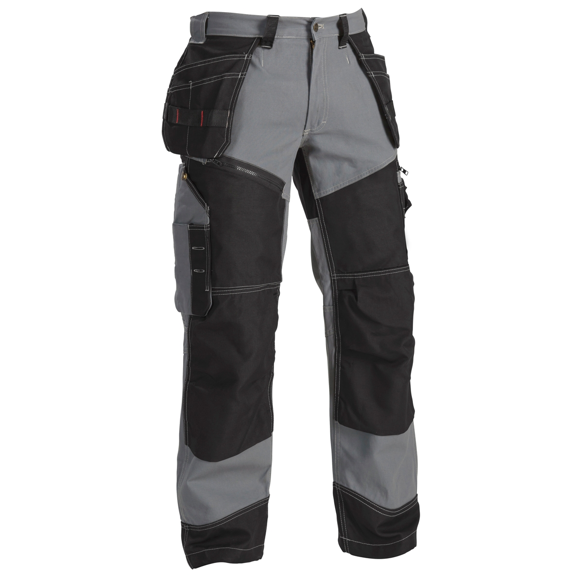 Blaklader 1600 X1600 Work Pants - Grey/Black | FullSource.com