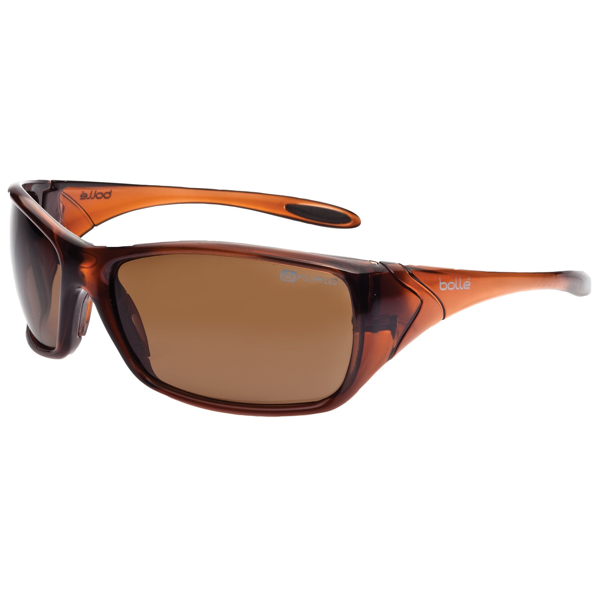 Bolle 40153 Voodoo Safety Glasses Brown Frame Brown Polarized Anti