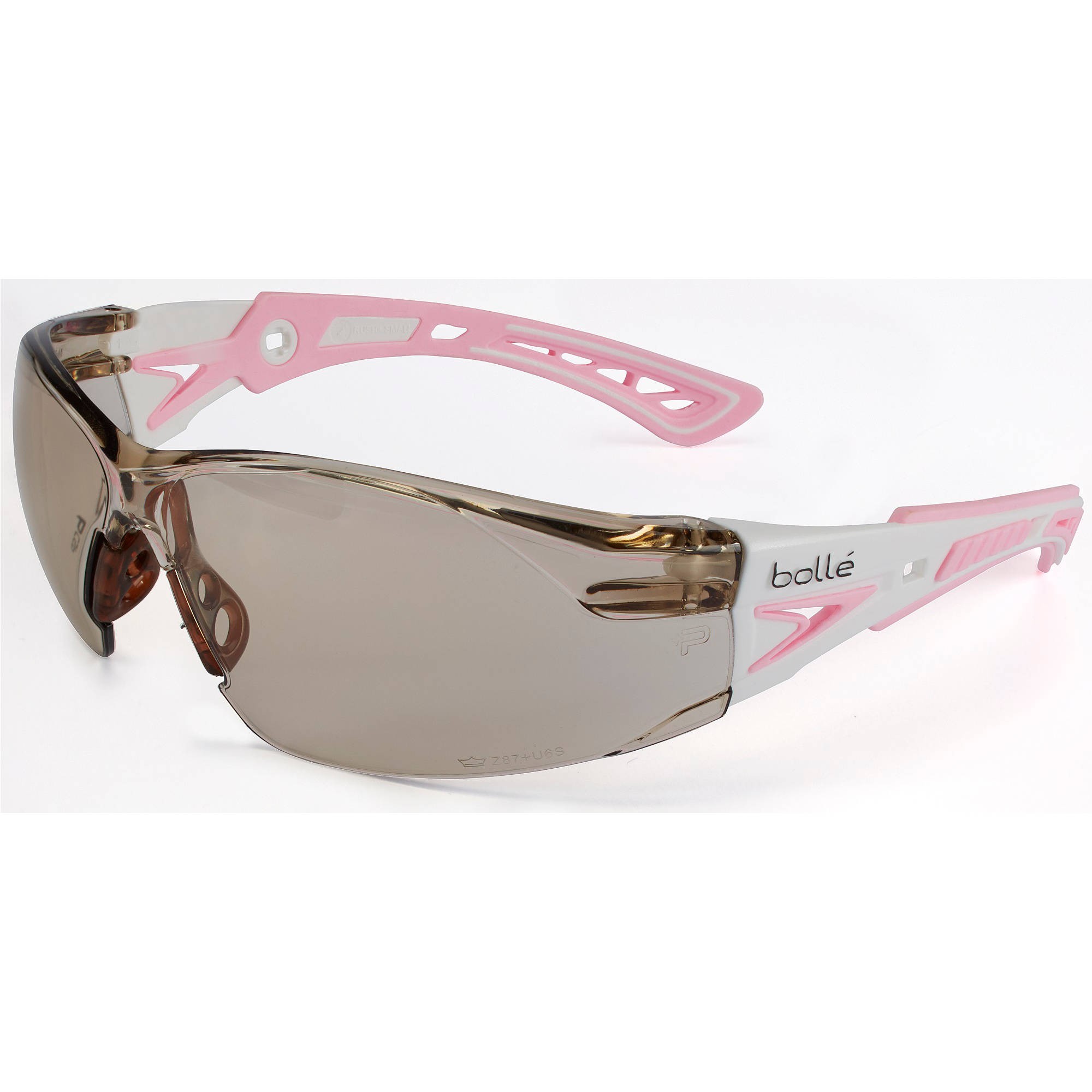 Bolle 40249 Rush Small Safety Glasses - Pink/White Temples - CSP Anti ...