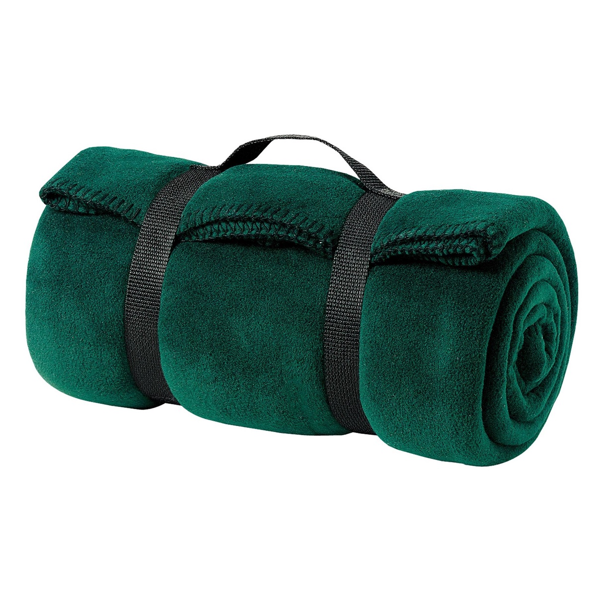 Port & Company BP10 Value Fleece Blanket with Strap Dark Green