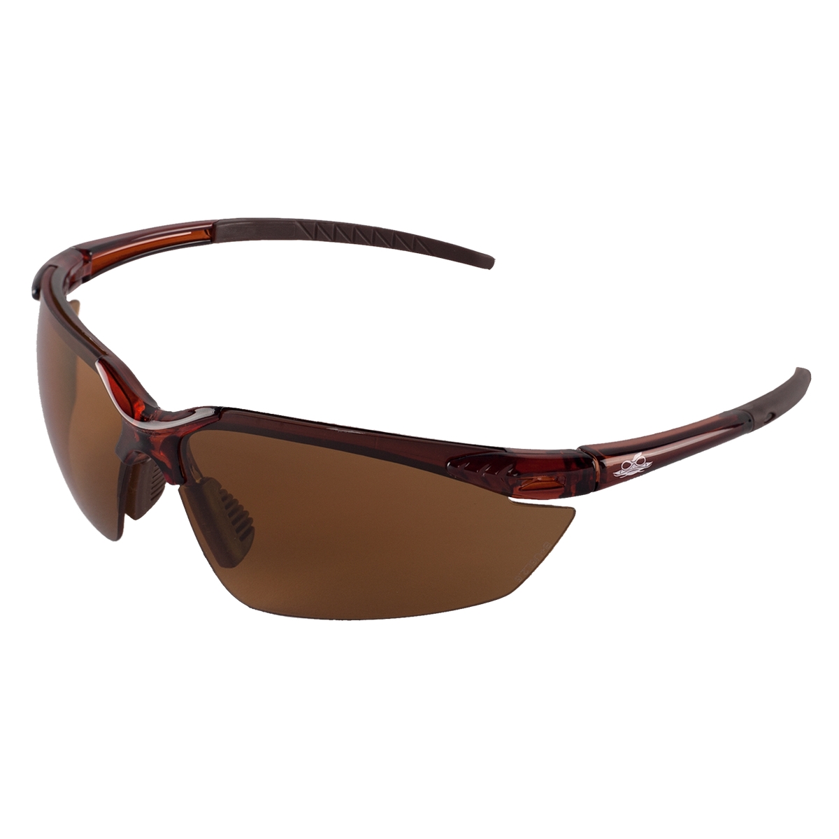 Bullhead BH11711 Mojarra Safety Glasses Brown Frame Brown Polarized