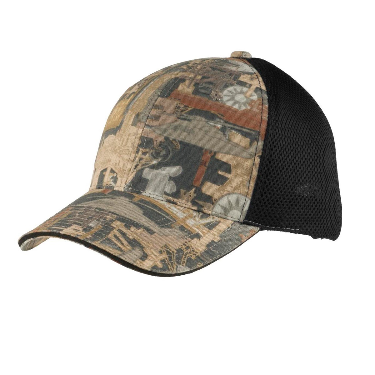 Port Authority C912 Camouflage Cap with Air Mesh Back - Oilfield Camo ...