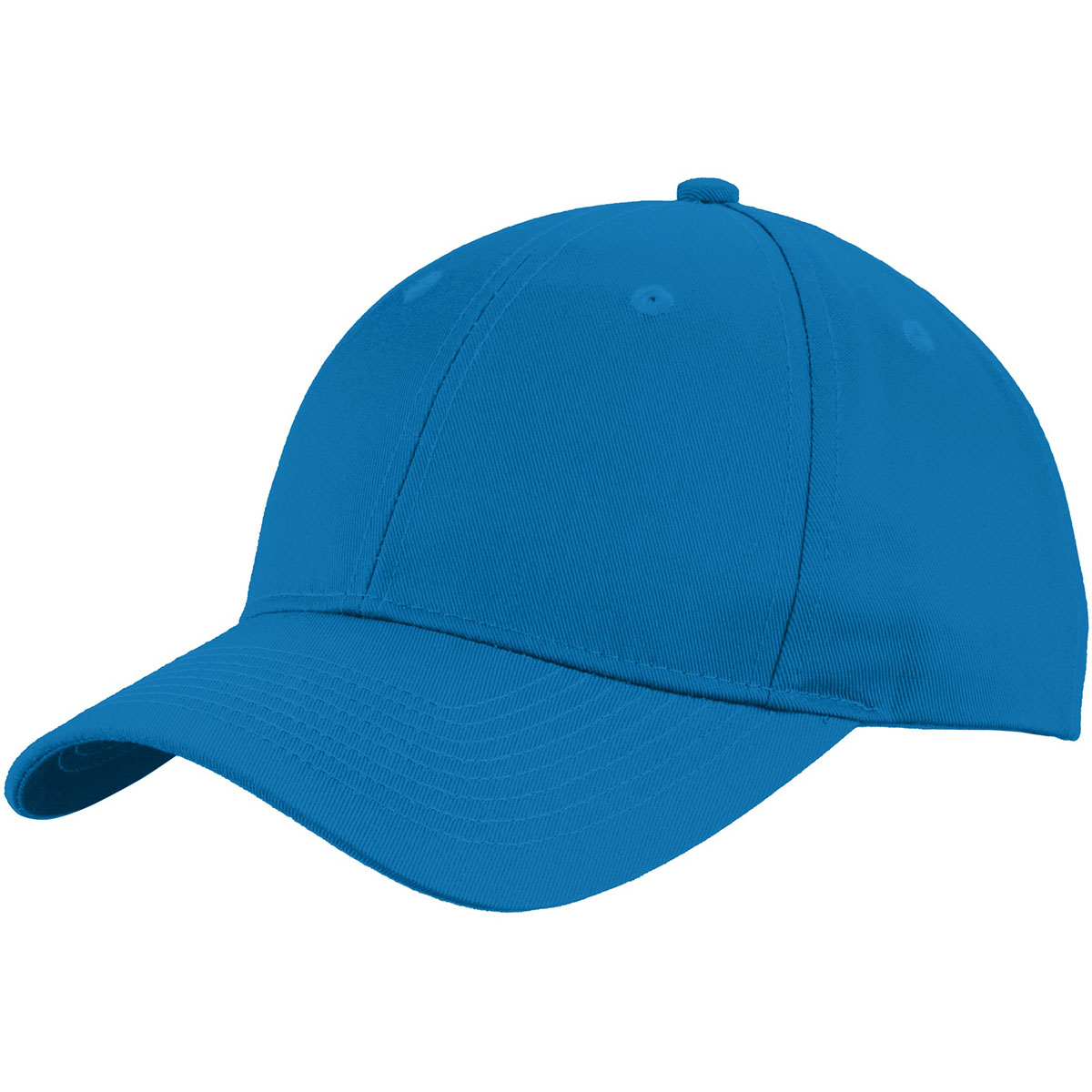 Port Authority C913 Uniforming Twill Cap - Brilliant Blue | FullSource.com