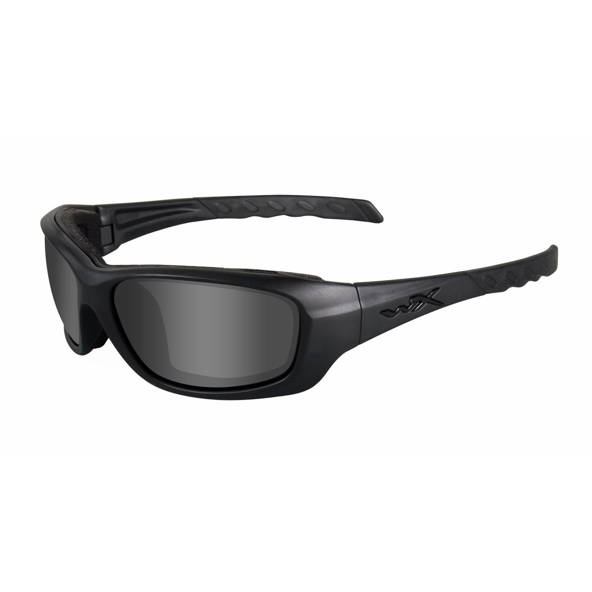 Wiley X Gravity Sunglasses Matte Black Frame Grey Lens
