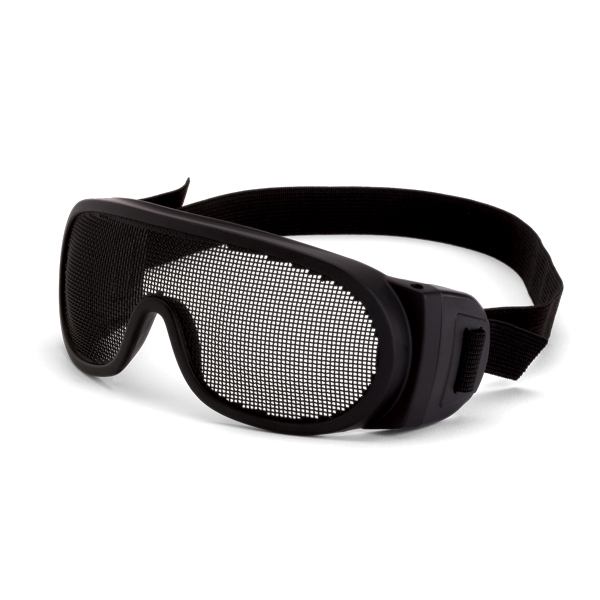 Wire Mesh Side Shield Safety Glasses