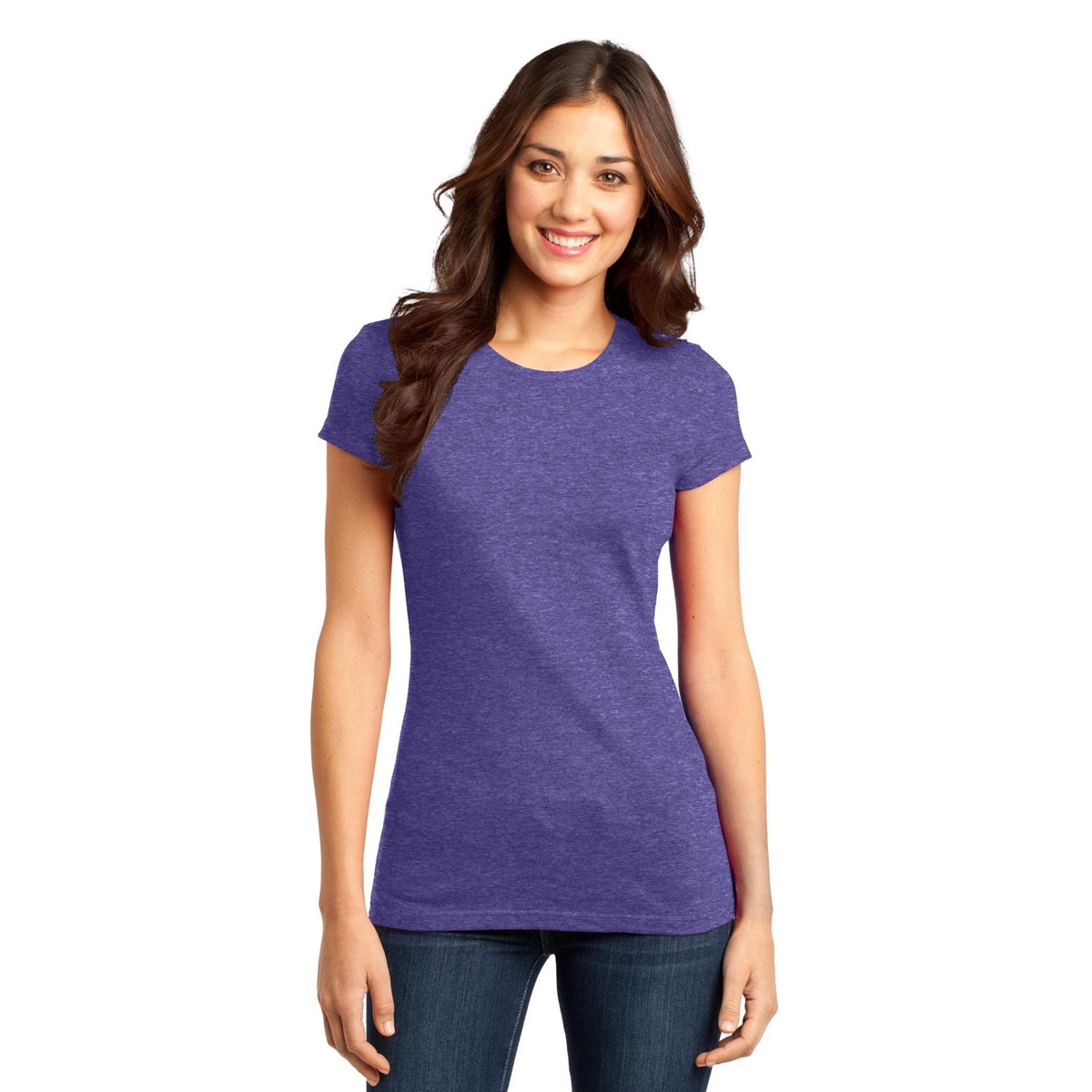 heathered purple t shirt