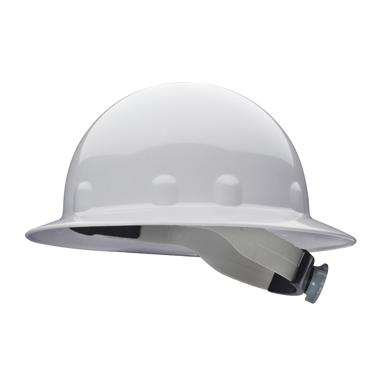 Fibre Metal E1RW Full Brim Hard Hat Ratchet Suspension White