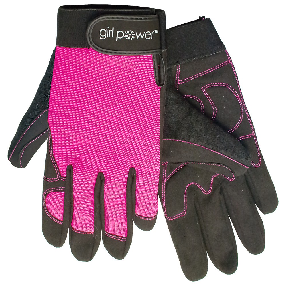 Erb Mgp100 Womens Mechanics Work Gloves Pink