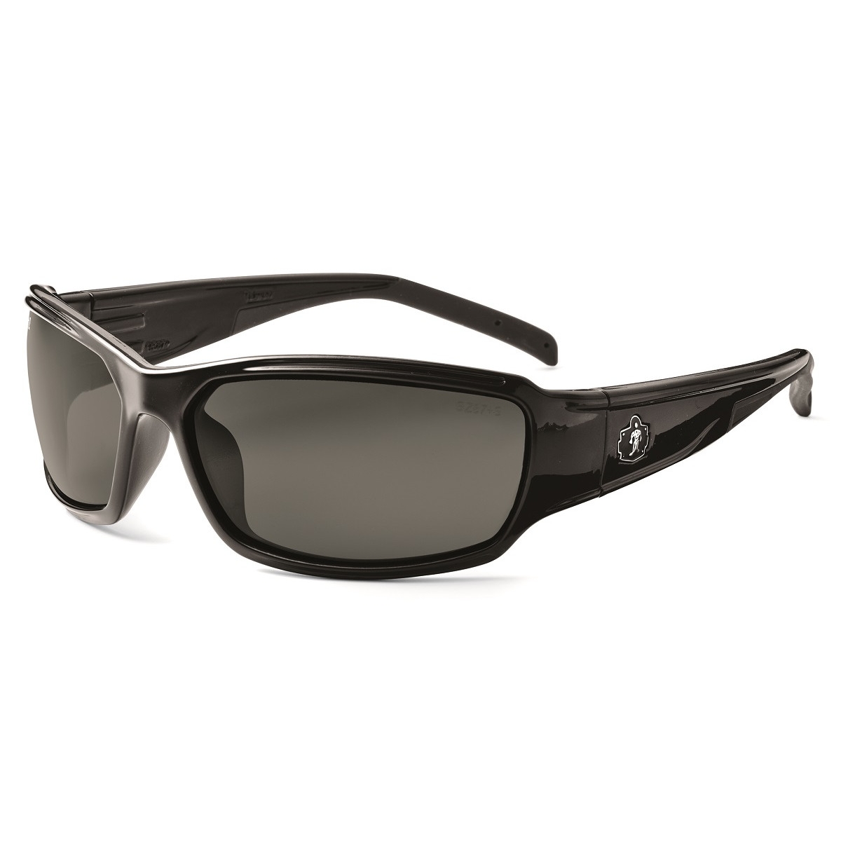 Ergodyne Thor 51030 Safety Glasses - Black Frame - Smoke Lens ...