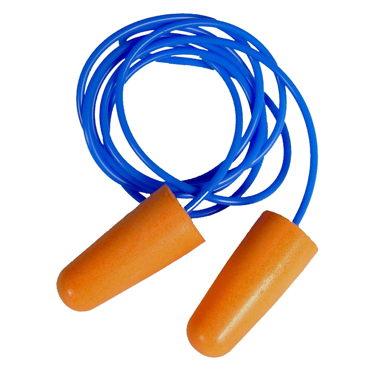 Radians Foam Earplugs Disposable Corded Orange