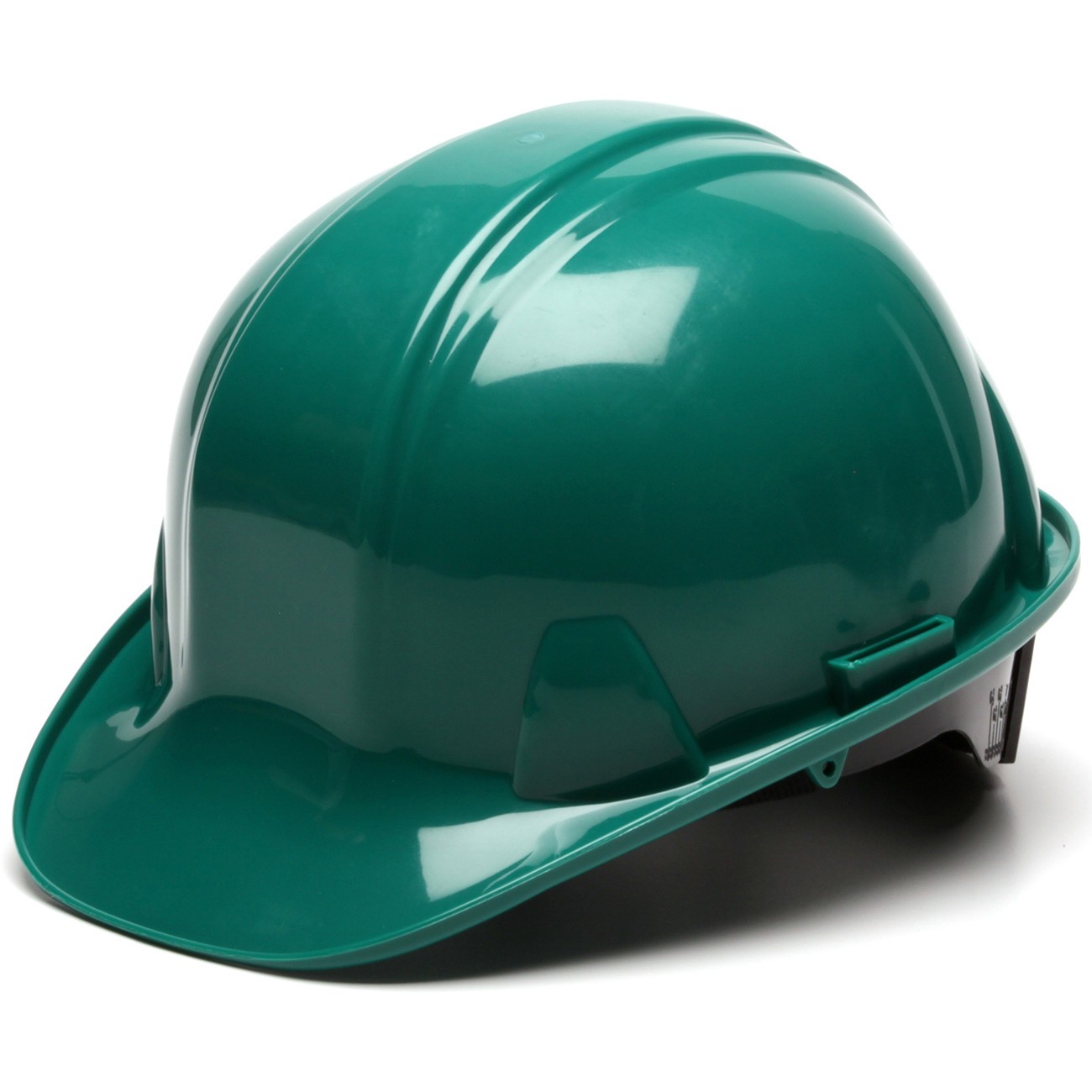 Pyramex HP14135 Hard Hat - 4-Point Ratchet Suspension - Green ...