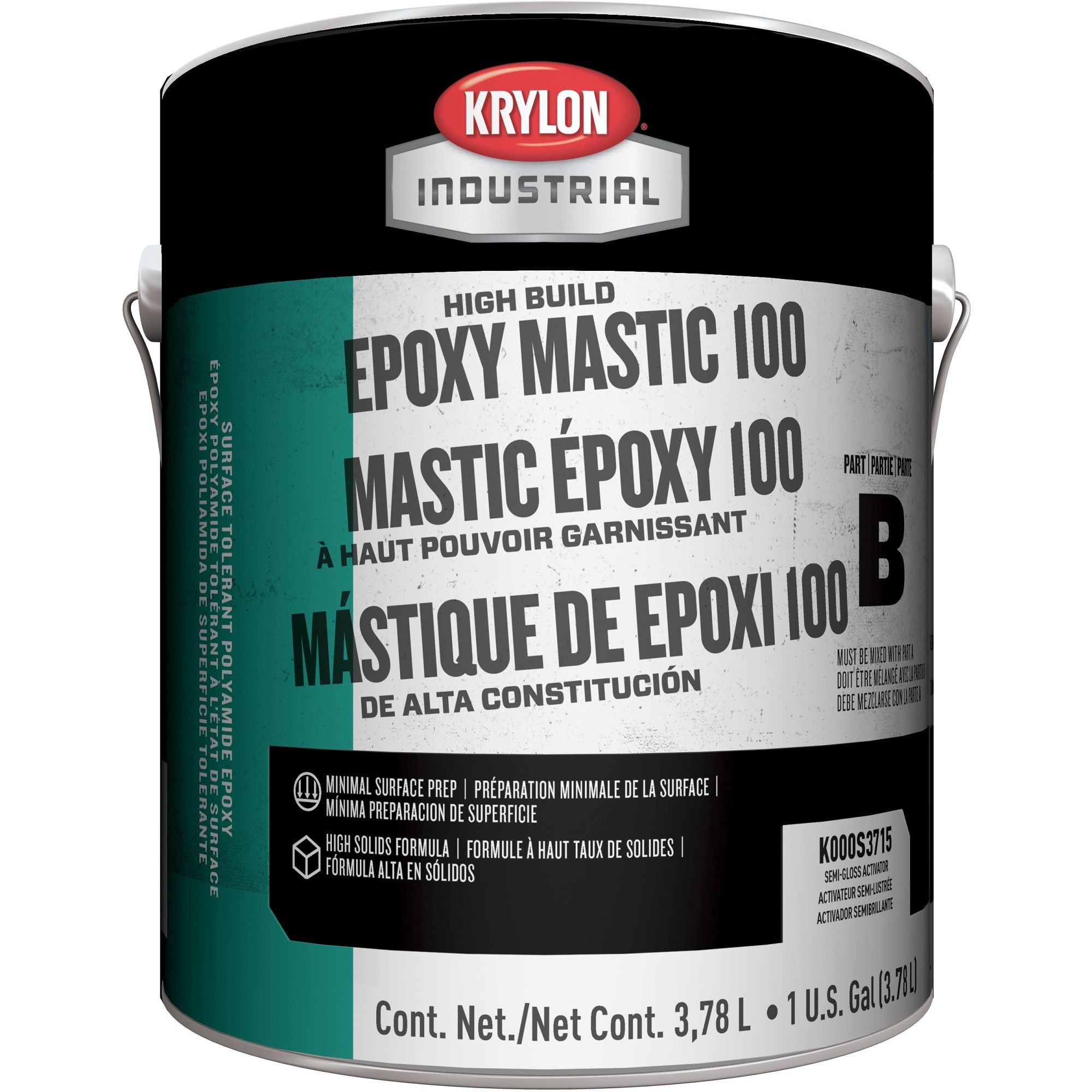 Krylon K000S371516 High Build Epoxy Mastic 100 Hardener