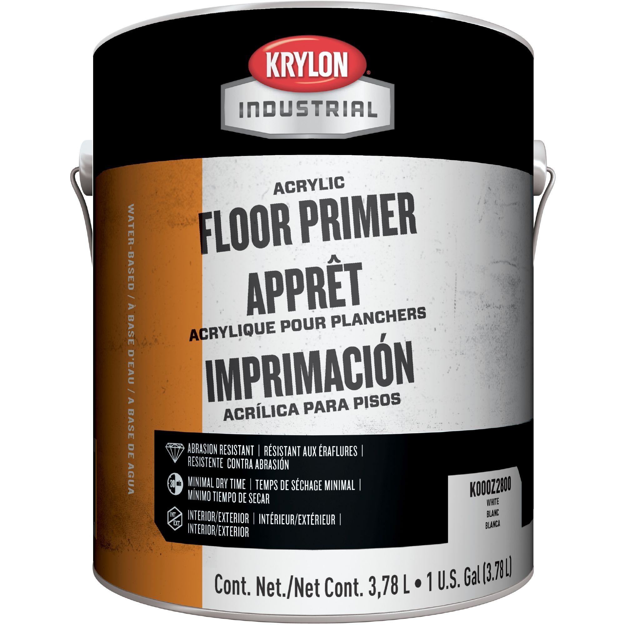 Krylon K000Z280016 Acrylic Floor Coating White Primer