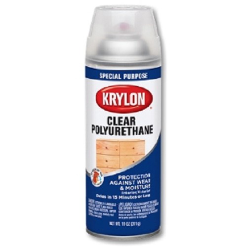 Krylon K07005 Clear Polyurethane/Varnish Coatings Polyurethane Gloss