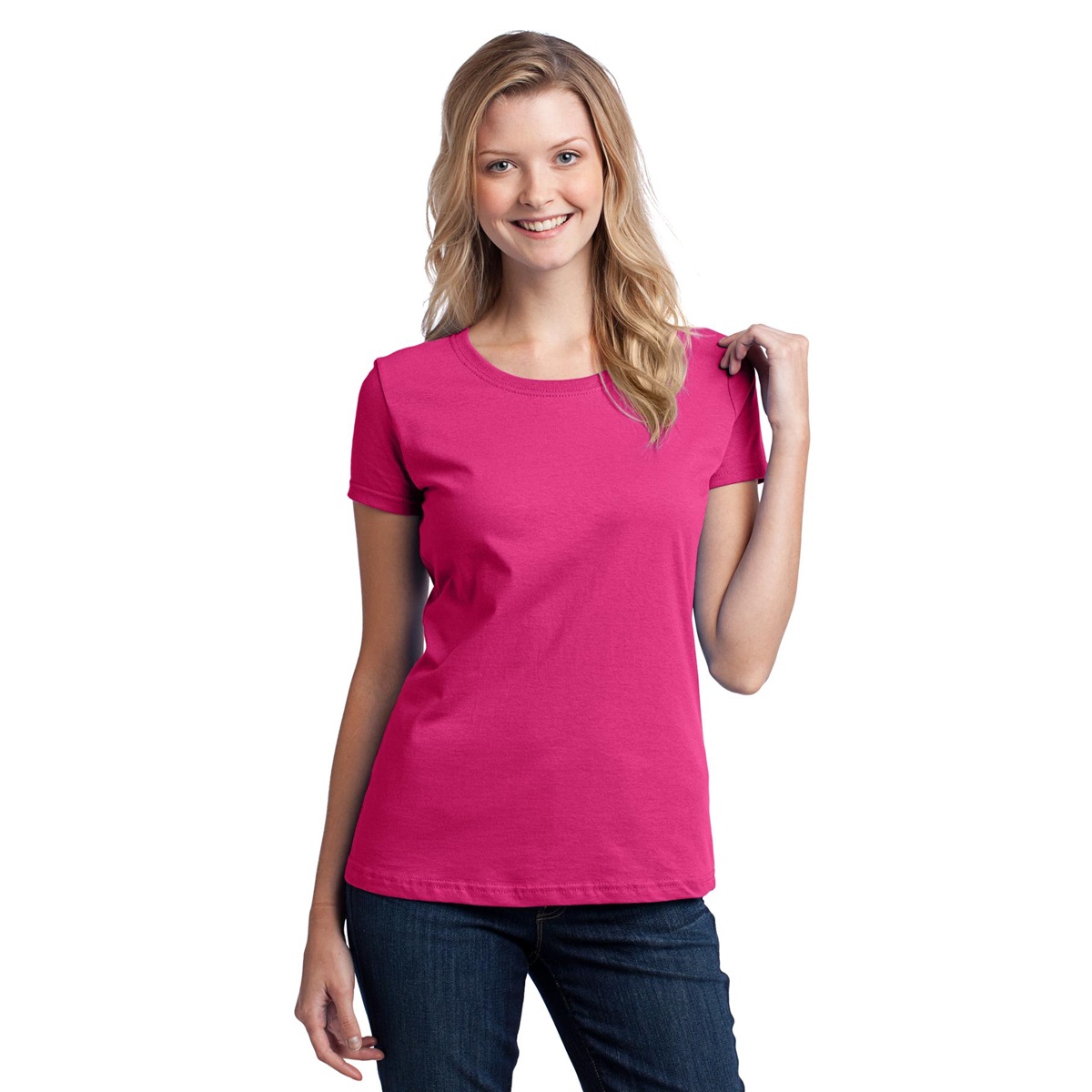 Fruit of the Loom L3930 Ladies Heavy Cotton HD T-Shirt - Cyber Pink ...