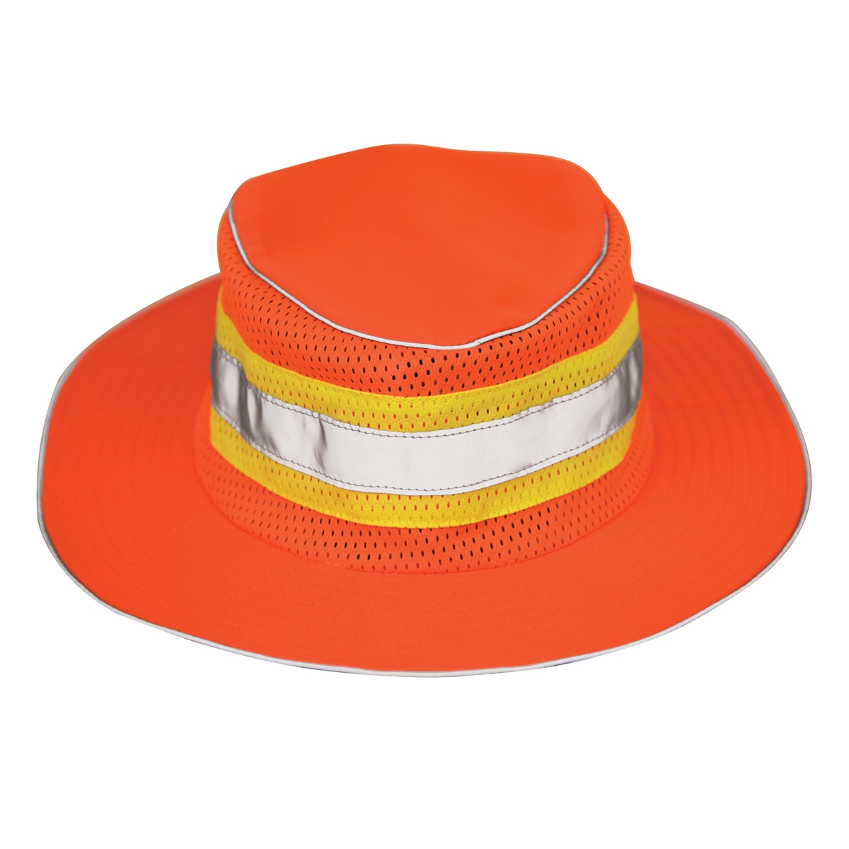 orange safari hat