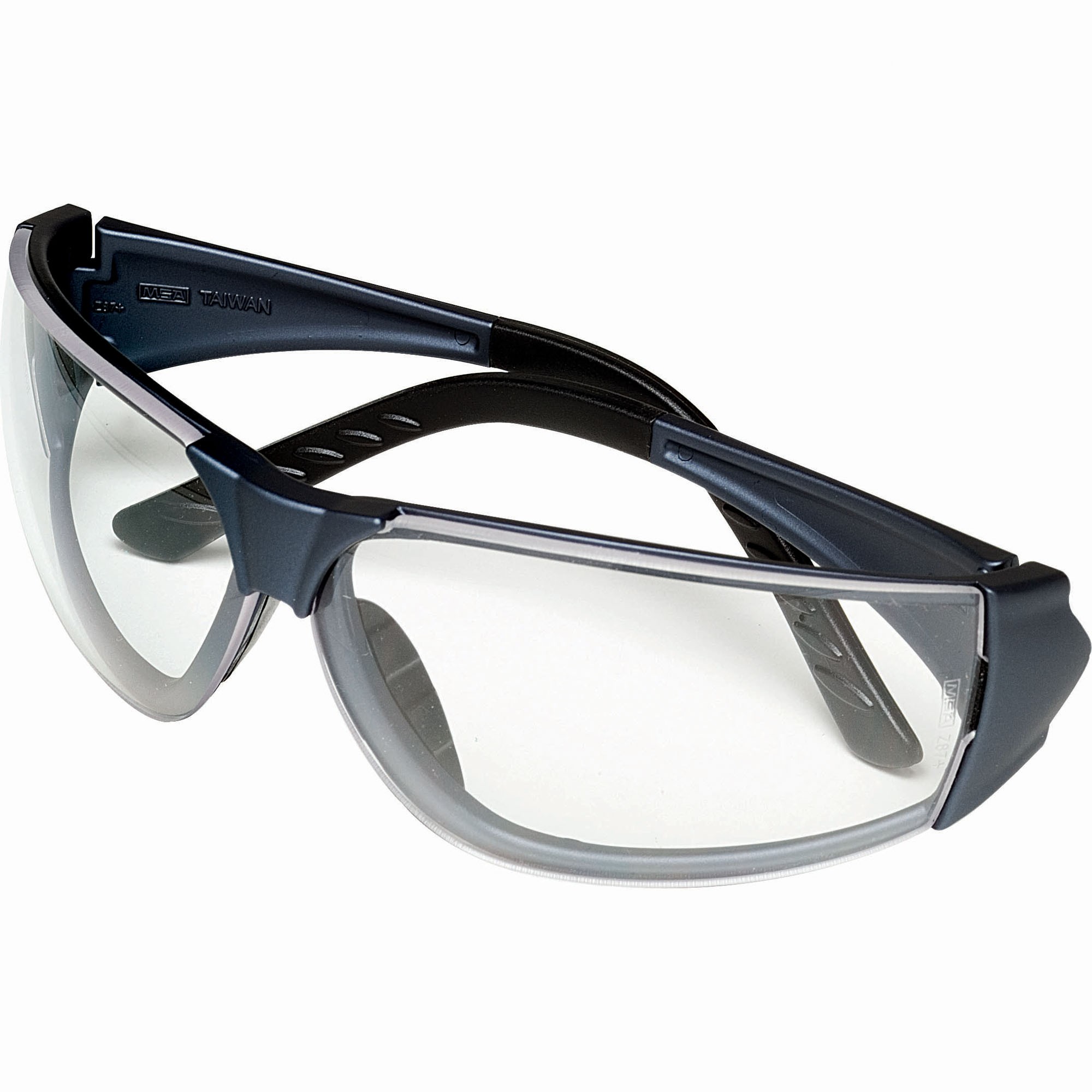 MSA 10070917 Easy-Flex Safety Glasses - Gray Frame - Clear ...