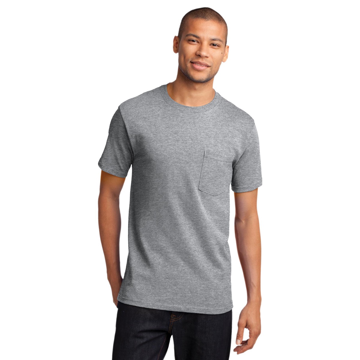 Port & Company PC61PT Tall Essential T-Shirt with Pocket - Athletic ...