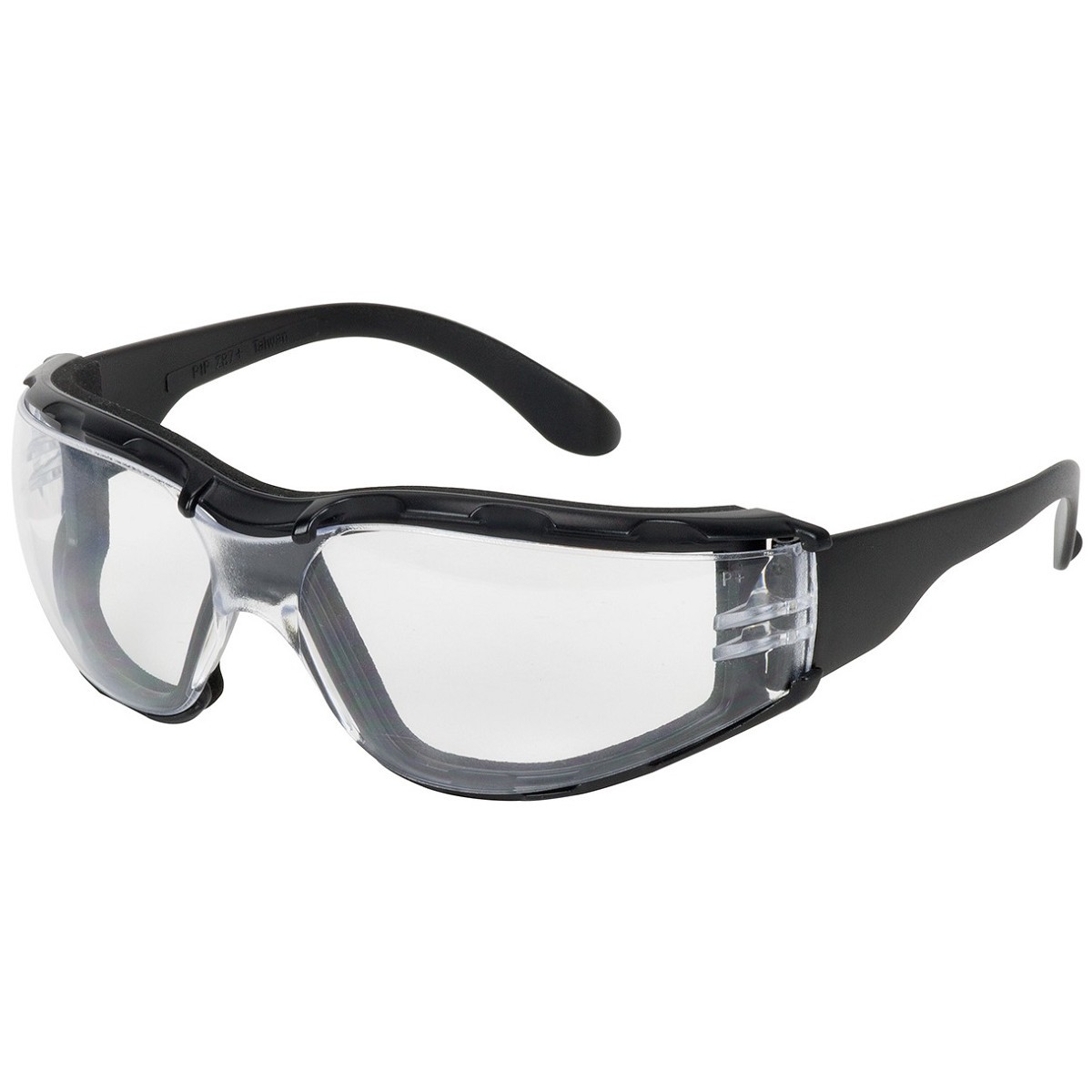 Bouton 25001F020 Zenon Z12 Foam Safety Glasses Black Foam Lined