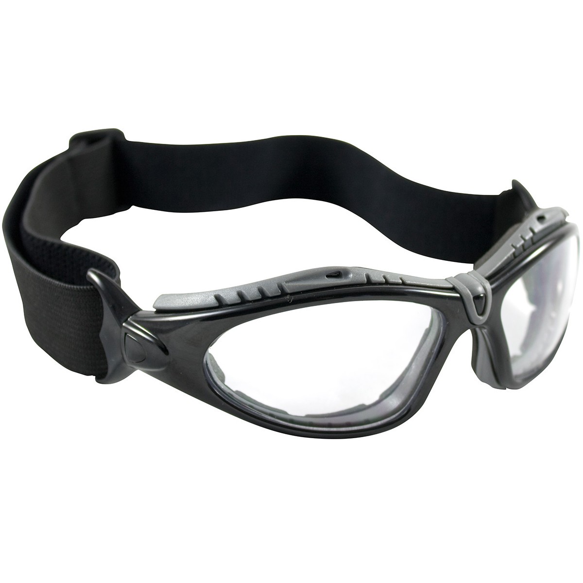 Bouton 250-50-0421 Fuselage Safety Glasses/Goggles - Black Foam Lined ...