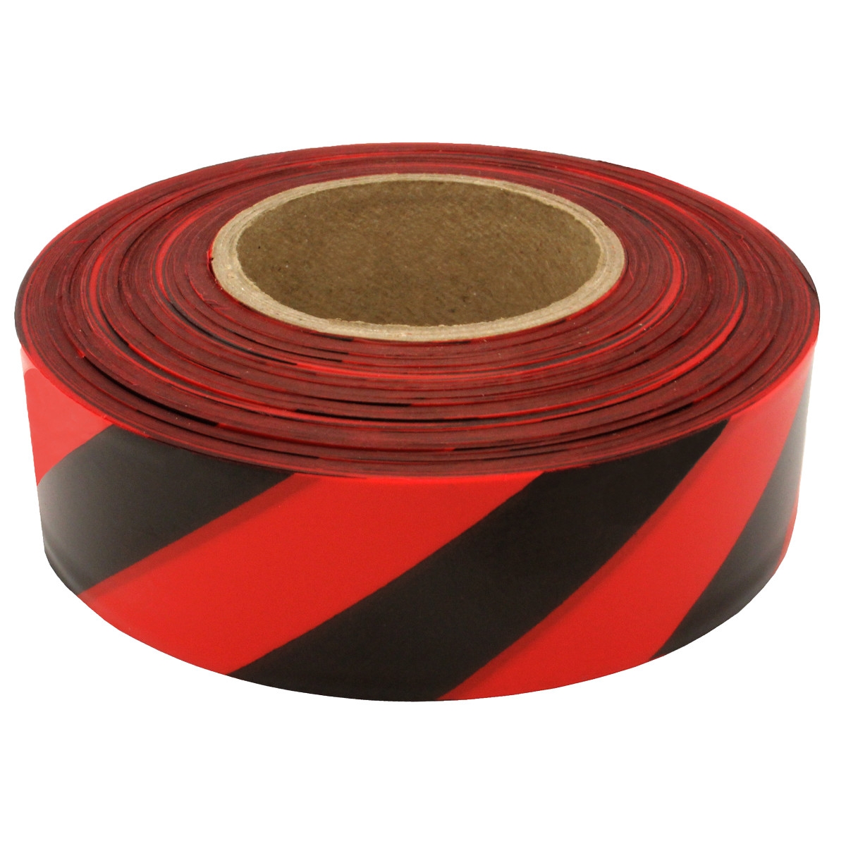 Presco SRBK Striped Roll Flagging Tape Red/Black