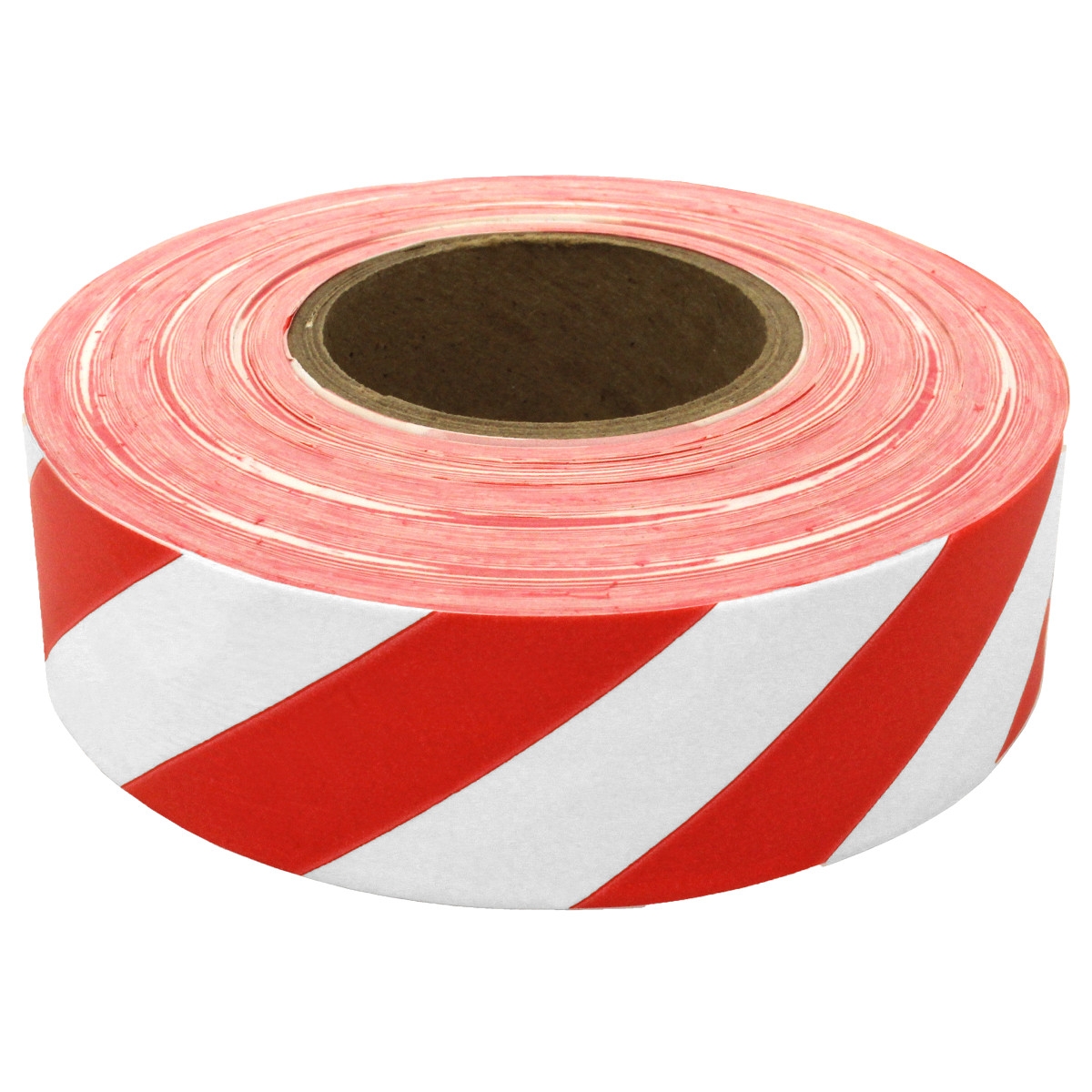 Presco SWR Striped Roll Flagging Tape - White/Red | FullSource.com